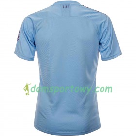 Koszulka Manchester City Damska Domowe Koszulki Piłkarskie 2019-2020 Krótki Rękaw 